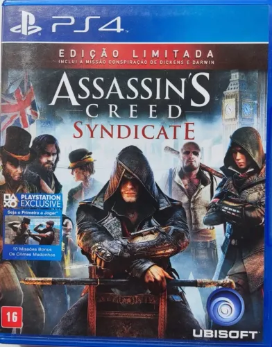 Assassins Creed Syndicate Edição Limitada Ps4 Mídia Física (Usado)