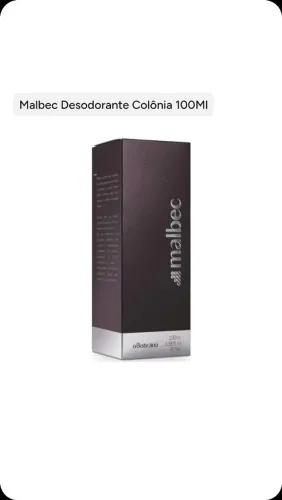 MALBEC DESODORANTE COLONIA 100ML