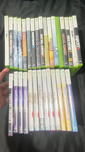 Lote de jogos de Xbox 360 original 