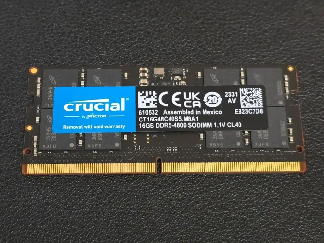 Memória de notebook DDR5 16G