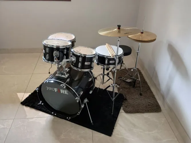 Bateria Instrumental "Pró Fire" - Nova
