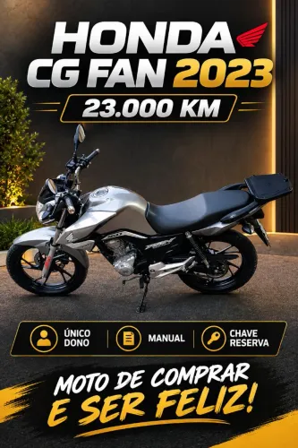 HONDA CG FAN 160 NOVAA 23MIL KM