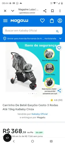 Carrinho de bebê