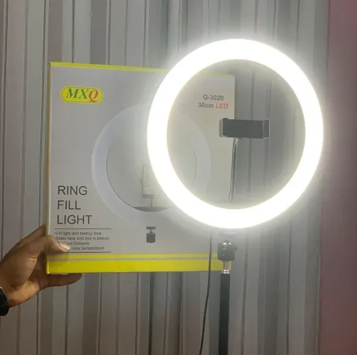 Ring Light Grande 12 polegadas - 3 tonalidade de luz 