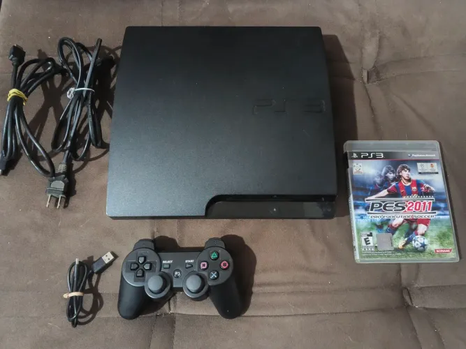PS3 SLIM COMPLETO 