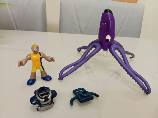 Fisher-Price Imaginext Oceano - Lula Gigante (Giant Squid Ocean Adventure)