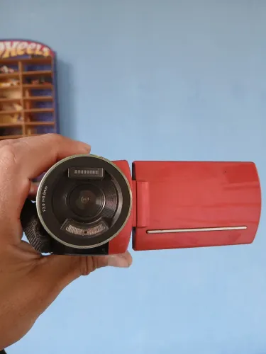 Filmadora Proteste 1.3 mp vermelha