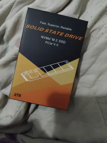 Ssd nvme 2tb kootion 7400mbs + dissipador -> NOVO!