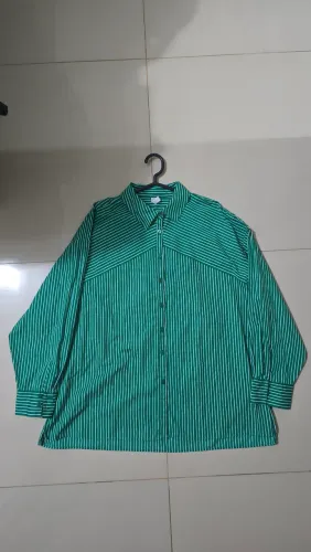 Blusa de botão bluesteel(renner), tamanho GG