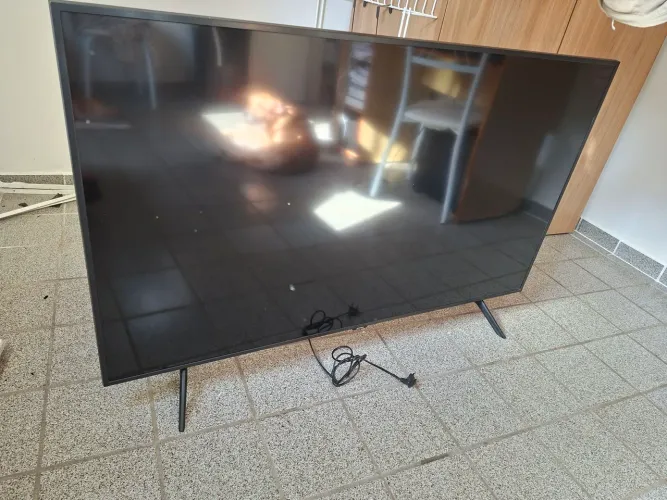 TV Samsung QLED 55" 4K - Tela Perfeita | Ideal para Peças ou Conserto | Tv quebrada