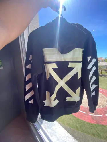 Moletom Off-White Tape Arrows Preto