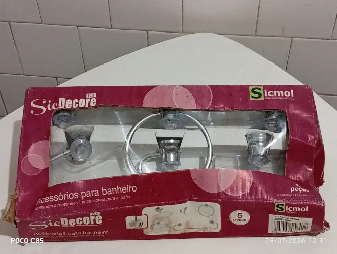 Kit Acessórios Banheiro 