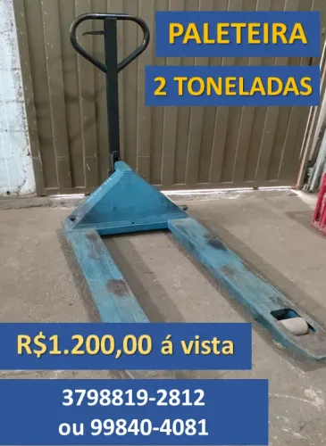 Paleteira Marcon 2 toneladas