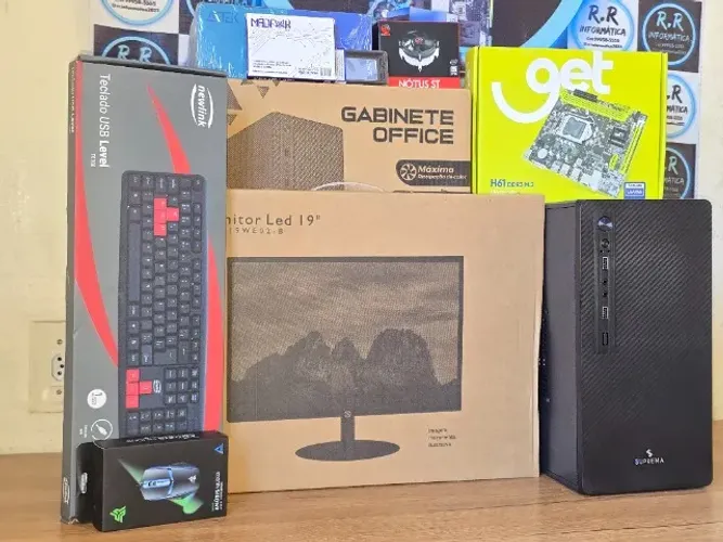 PC Novo Completo C/ Monitor 