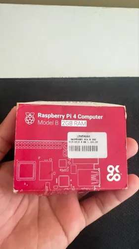 Placa Raspberry Pi 4 Model B 2GB RAM (Na Caixa Original)