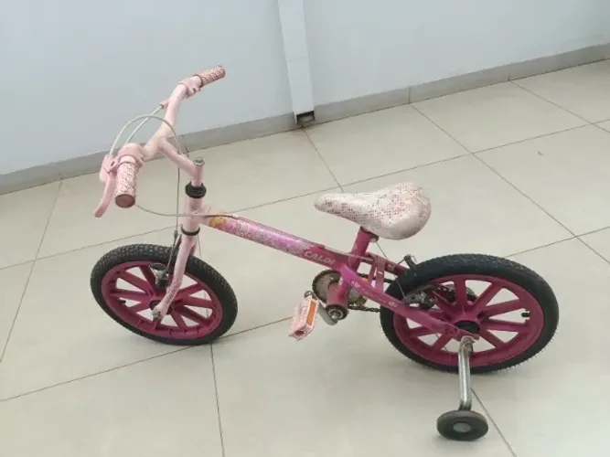 Bicicleta infantil - Barbie