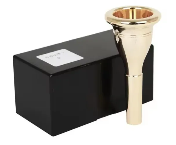 Bocal de Tuba 7 - Modelo Tipo Helleberg 32,5mm - DOURADO - NOVO