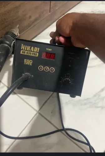 Reparador de celular, soprador de temperatura