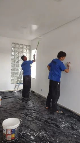 Pintura reforma residencial comercial textura e decorações profissional Tok fino 