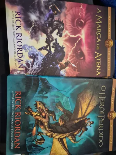 Coleção Completa Os Heróis do Olimpo (5 Livros) - Rick Riordan