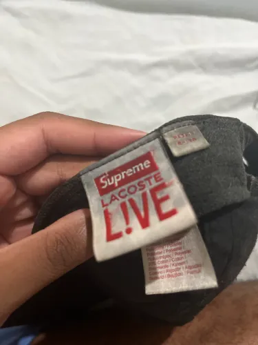 Boné Supreme x Lacoste Original