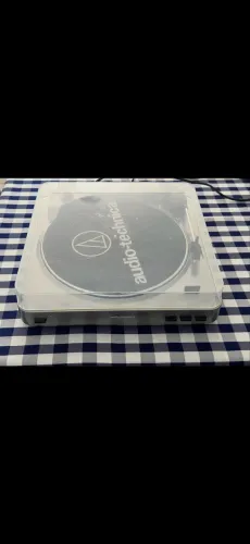 Vitrola toca disco audio technica at-lp60-usb