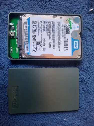 HD 500GB com case