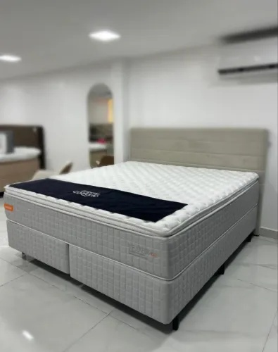 CAMA BOX MOLAS ENSACADAS WELLNESS QUEEN INDUCOL NOVA!!