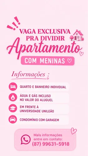 Procura-se meninas para dividir apartamento