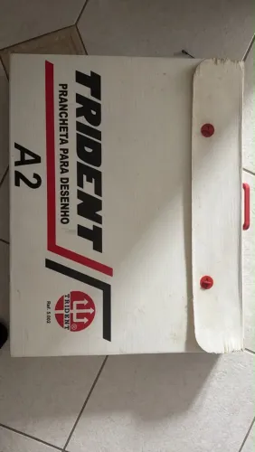 Prancheta Portátil A2 Trident (Ref. 5.002) com Régua Paralela