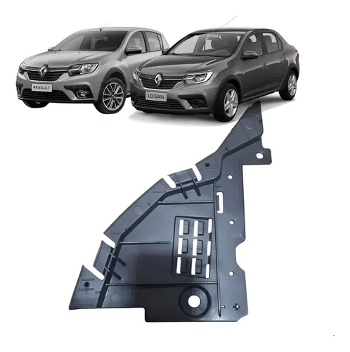 Defletor Inferior Para-barro Sandero Logan 2014 A 2021