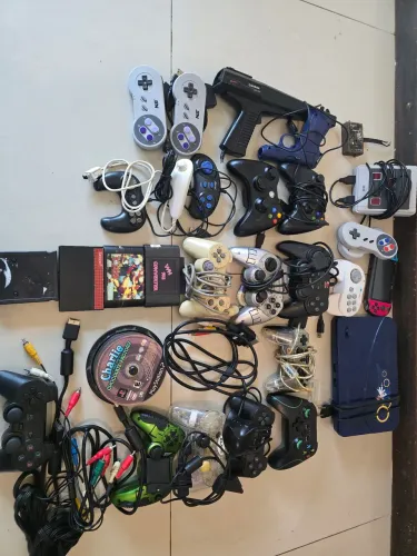 Lote itens de video game