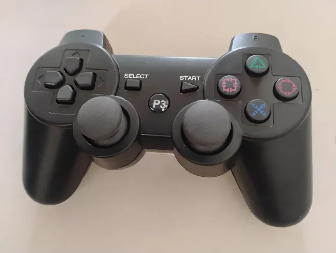 Controle PlayStation 3 Sem fio + Cabo V3 para carregar bateria do controle