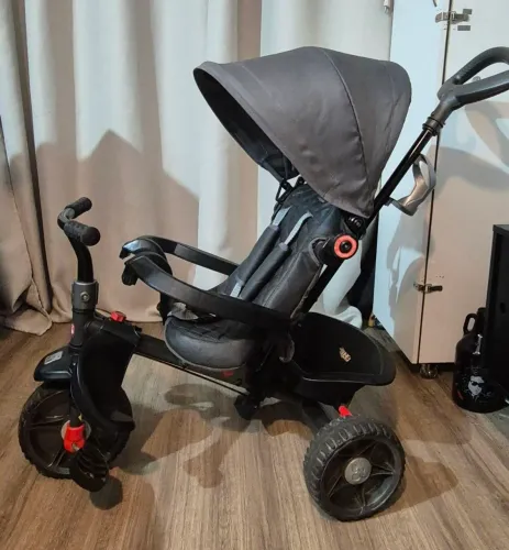 Triciclo Infantil Bandeirante Smart reclinável, dos 1 a 6 anos de idade