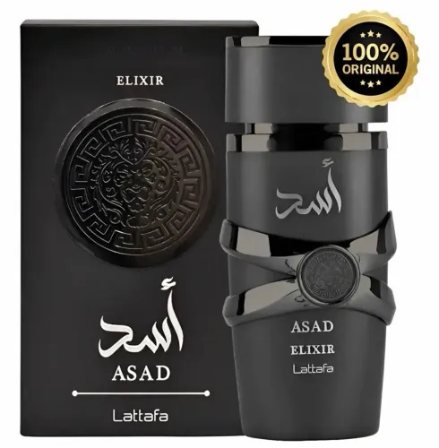Perfume Asad Elixir Lattafa Masculino | Original + Garantia