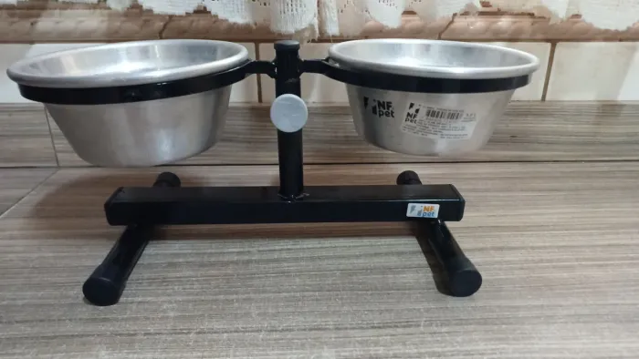 Comedouro Antiformigas 1,2L em Alumínio