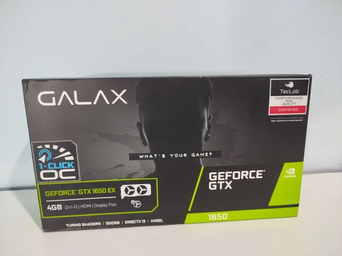 GTX 1650 4GB ( COM DEFEITO)
