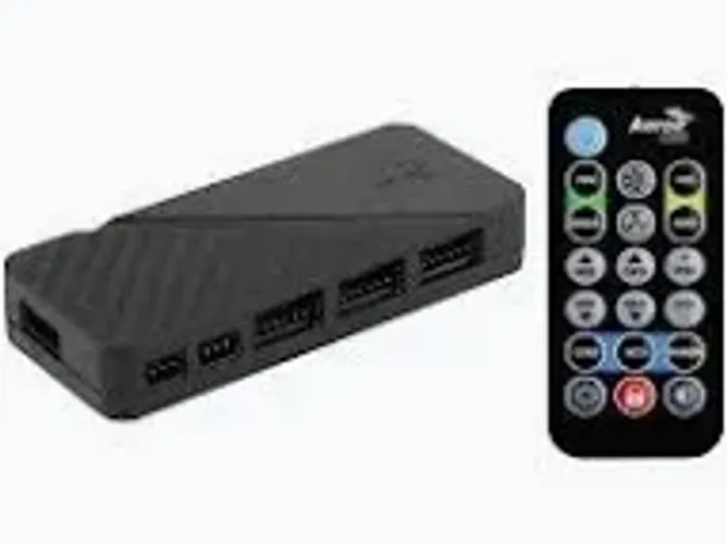 Hub Controlador de Fan H66F RGB Aerocool Novo Loja Coimbra Computadores