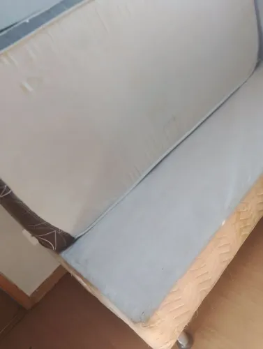 Cama solteiro box e colchão 