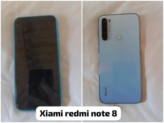 Celulares com a tela queimada