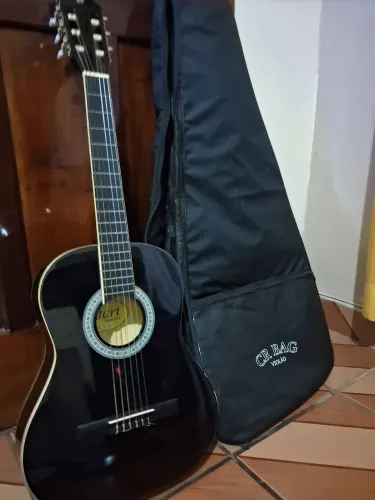 Violão 3/4 Giannini Start N6-BK Preto + Bag (Impecável, Estado de Novo!)