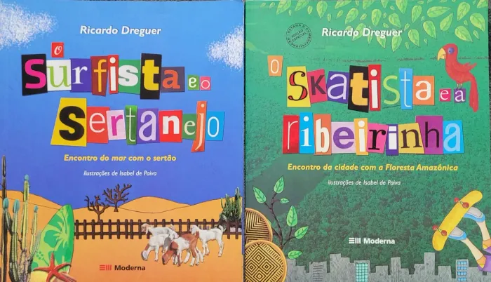 O Surfista e o Sertanejo/O Skatista e a Ribeirinha ( Ricardo Dreguer) 90 cada