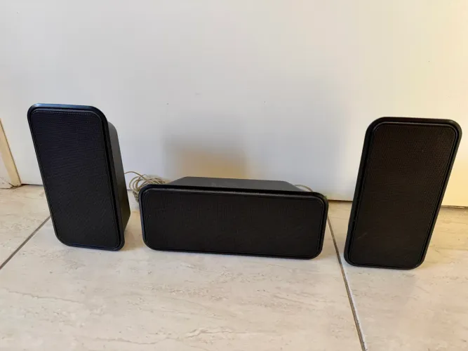 3 Caixas De Som Frontais Do Home Theather Philips Ht3566d