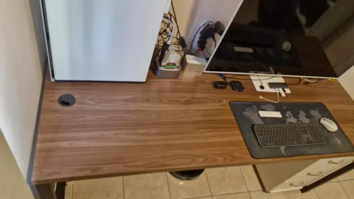 Mesa para Escritório Munique Carvalho 1.90L x 0.77A x 0.70P