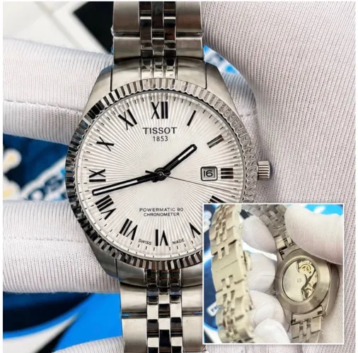RELÓGIO TISSOT POWERMATIC BALLADE BRANCO