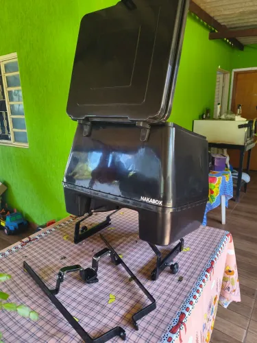 Baú Nakabox 90L + Suporte Factor 150 2013 a 2026