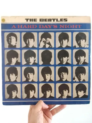 LP Beatles, Hard Days Night, 1988