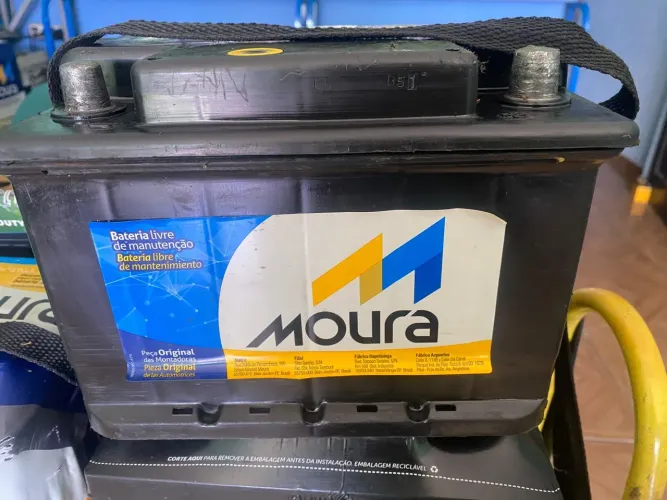 Bateria Seminova Moura 60 amperes