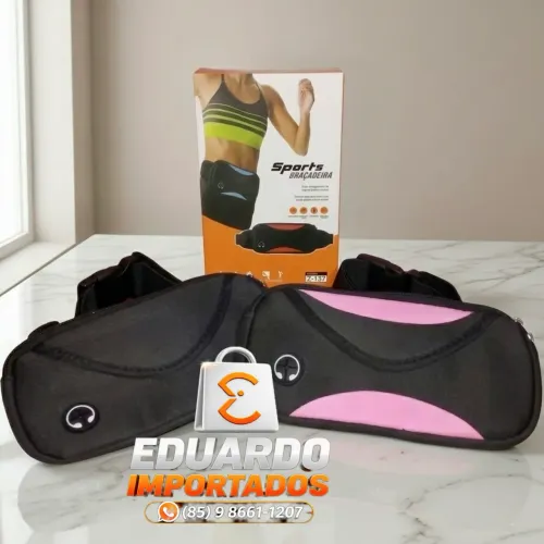 Pochete de Cintura impermeável,fitness Unissex para Celular, Academia