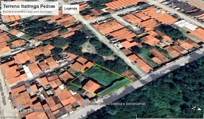 Atenção Construtores! Vendo Terreno c/Projeto de Aptos no Parque Dom Pedro Itaitinga